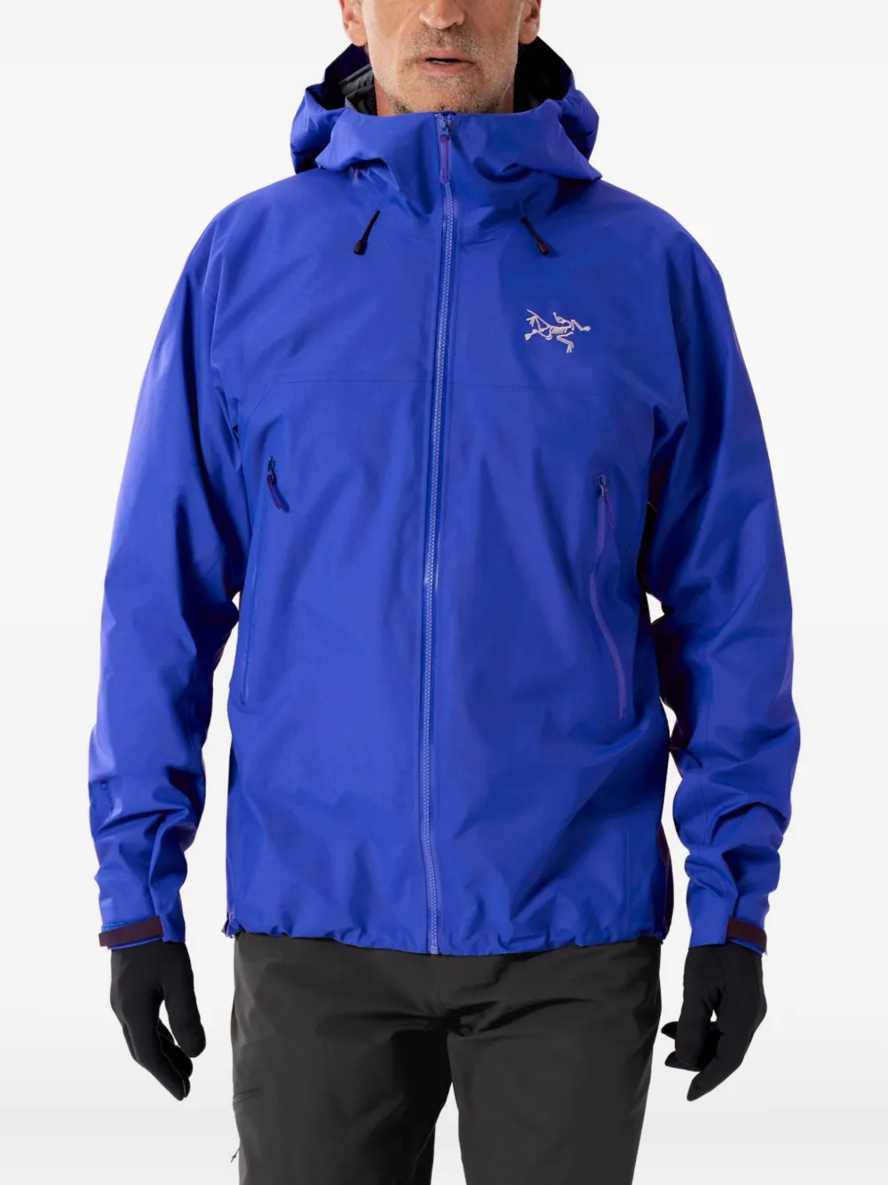 Arc'teryx Beta SL zip-up hooded jacket - ブルー Arc'teryx Beta SL zip-up hooded jacket - ブルー