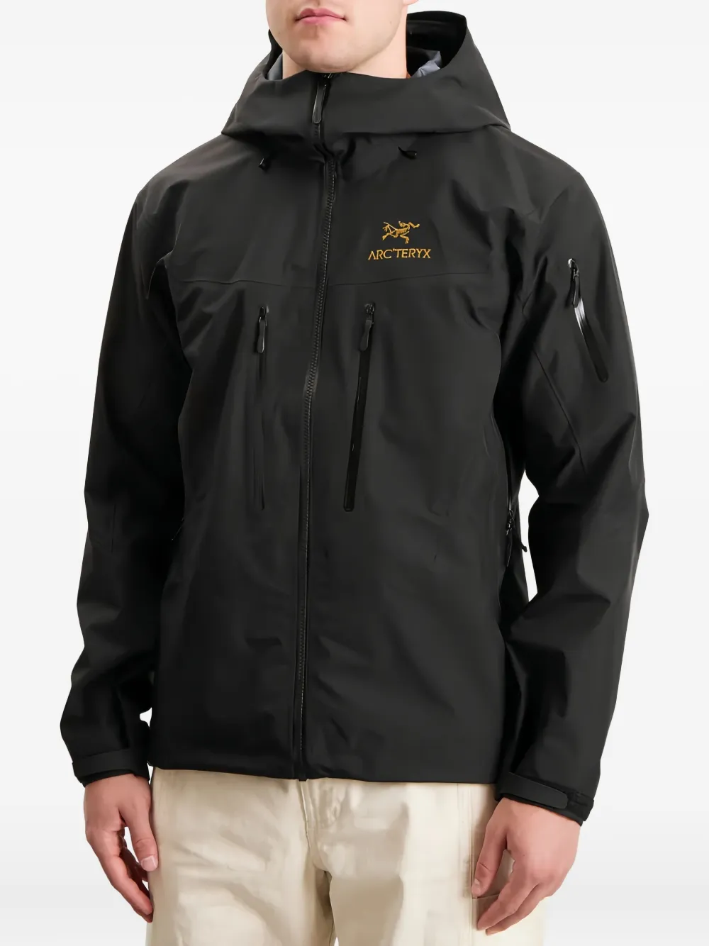 Arc'teryx Alpha SV Hooded zip-up Jacket | Black | FARFETCH