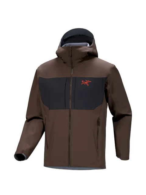 Arc'teryx hooded panelled zip-up jacket