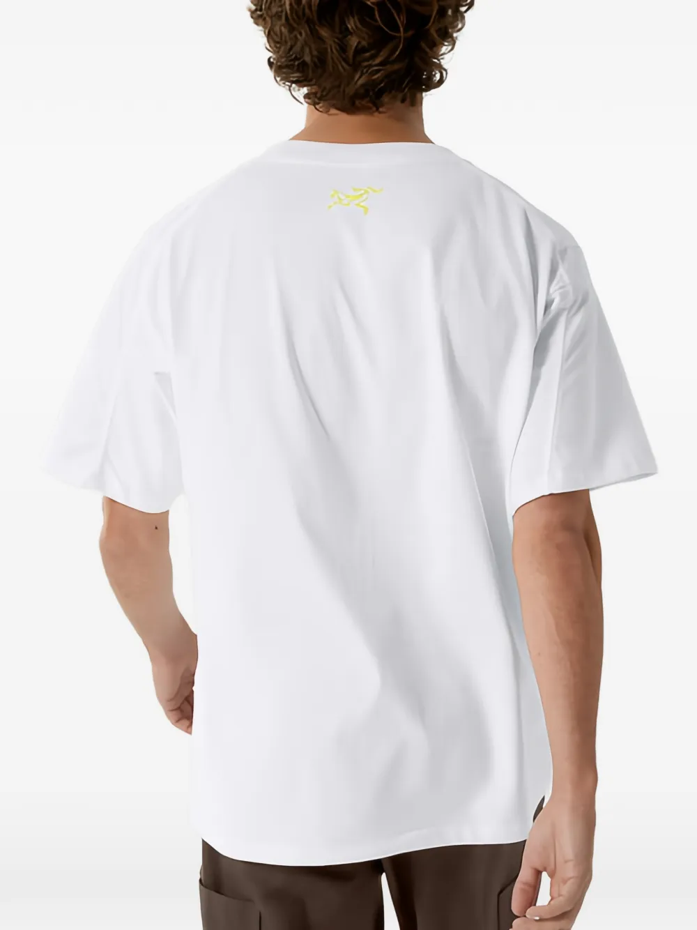 Arc'teryx Kragg grafisch T-shirt Wit