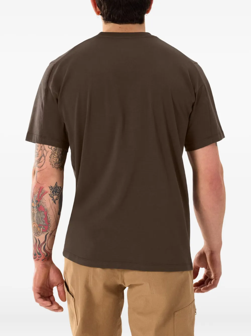 Arc'teryx Kragg SL T-shirt met logo Bruin