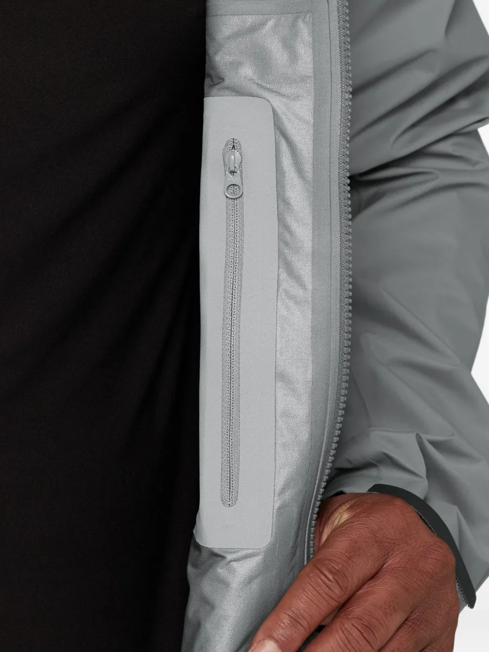 Arc'teryx Beta Sl Hooded Zip Jacket In Gray