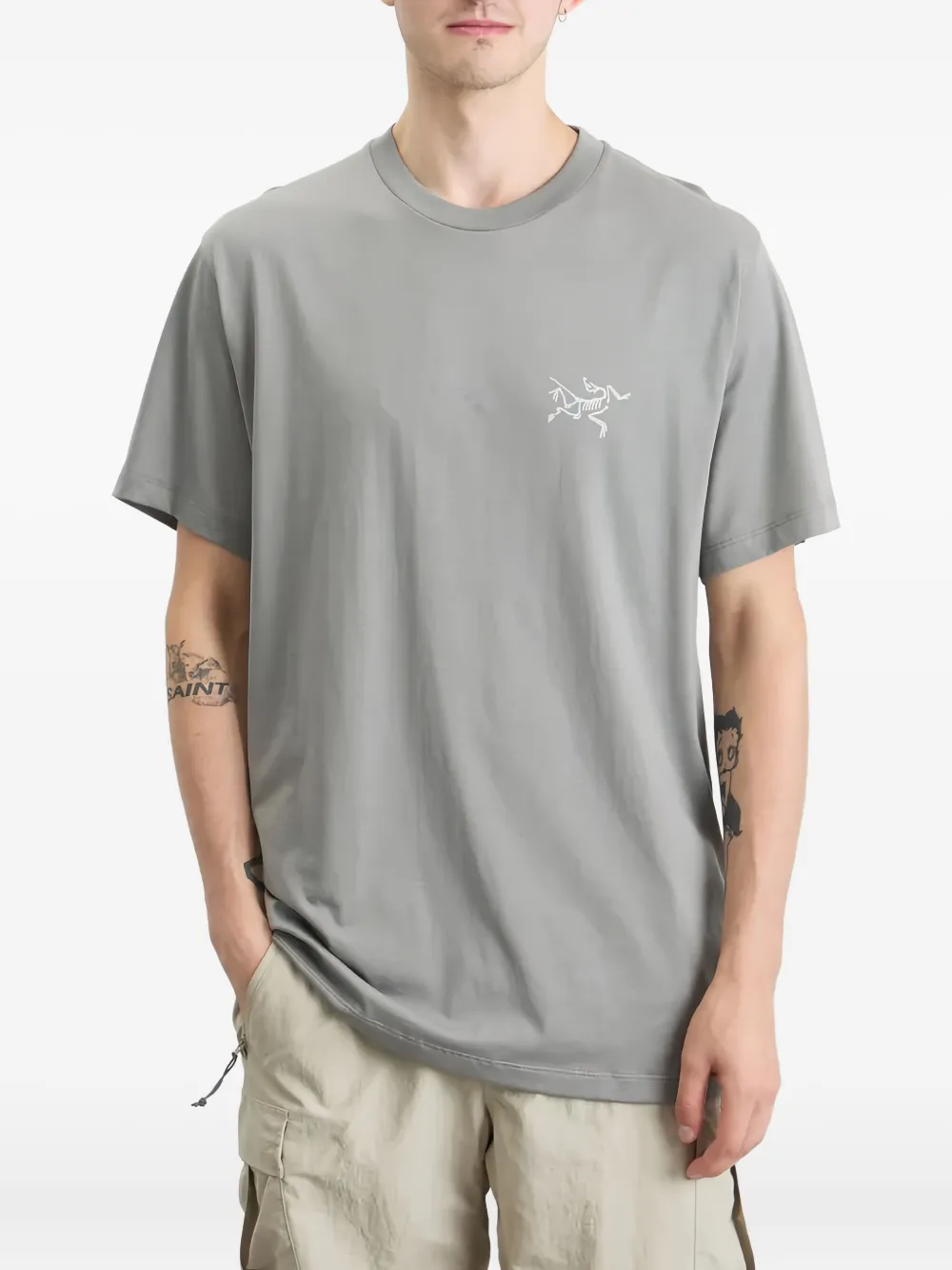 Arc'teryx Kragg SL T-shirt met logo Grijs