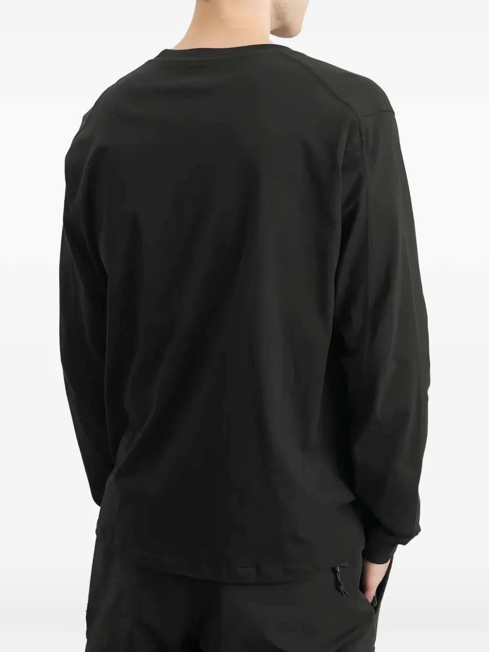 Arc'teryx Kragg Logo Long-sleeve T-shirt In Black