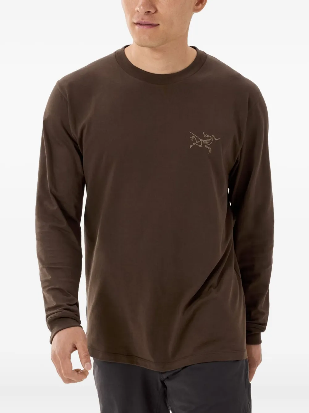 Arc'teryx graphic-print long-sleeved T-shirt - Bruin
