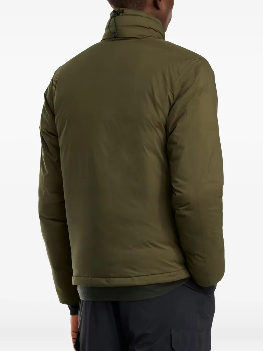 Canada Goose Lodge jack met ritszak Groen