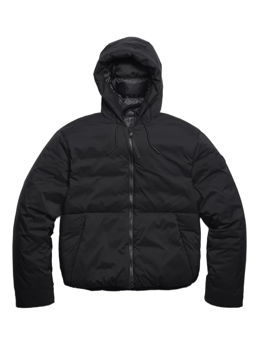 Canada Goose Lodge Hooded padded jacket – Black Canada Goose Lodge Hooded padded jacket – Black