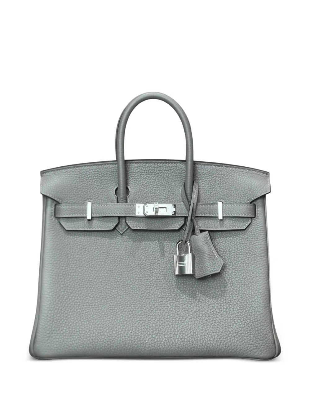 Hermès Pre-Owned bolsa de mano Meyer Birkin 25 Togo 2025 | gris | Image 1
