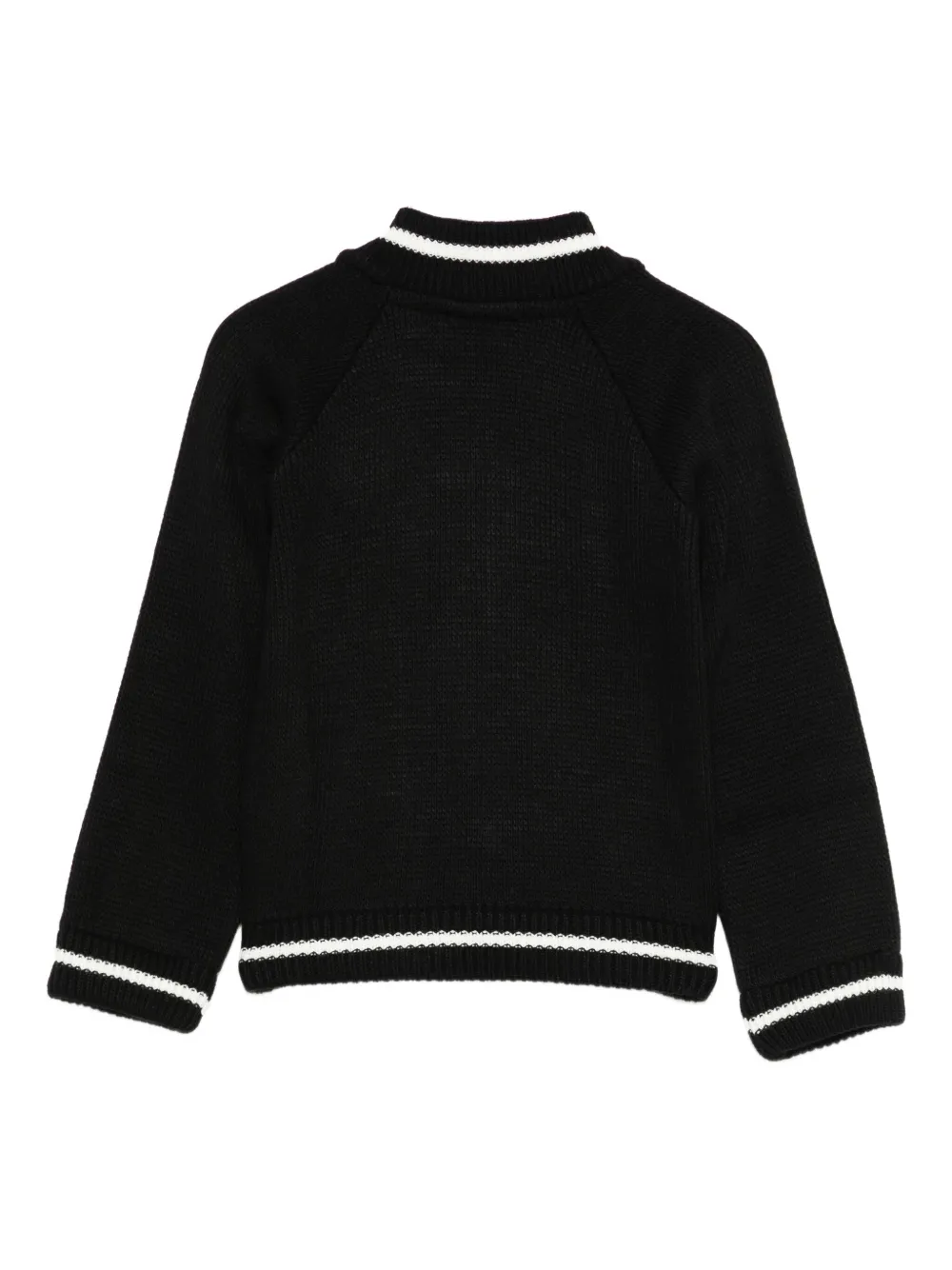 VICOLO striped patch-embellished cardigan | Teen Knitwear | Image 2