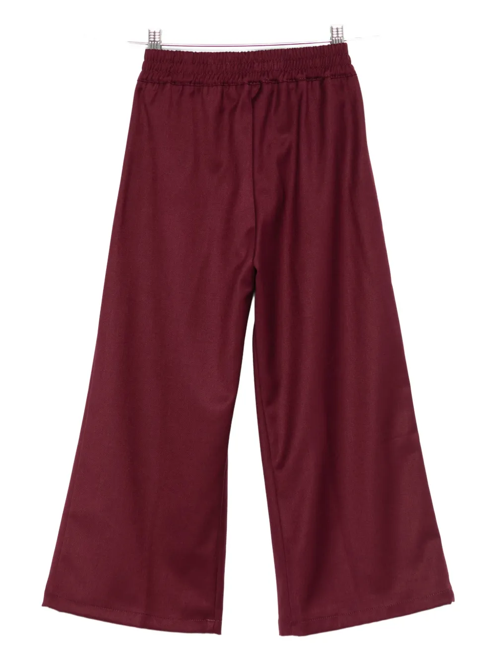 Vicolo Drawstring-waist Pleated Pants In Red