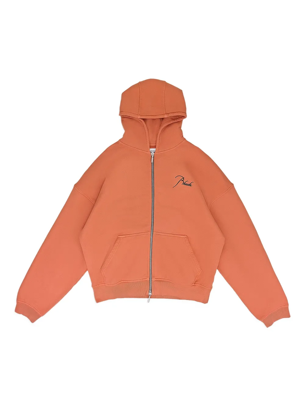 RHUDE hoodie con cierre | naranja | Image 1