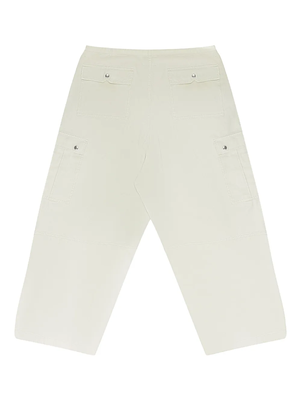 RHUDE Verwassen parachute trainingsbroek - Wit