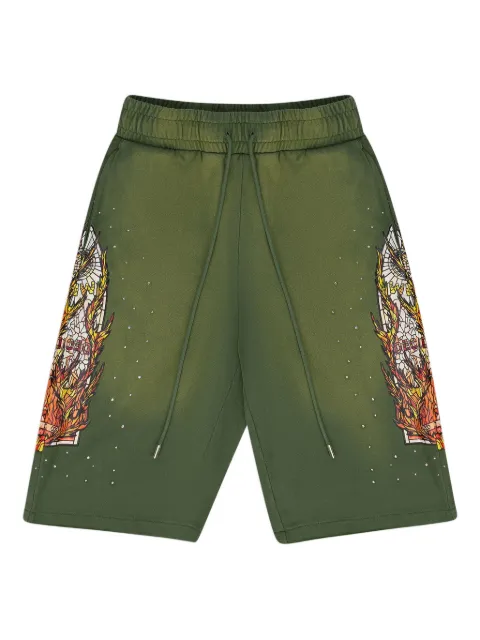 Who Decides War Flame Glass track shorts