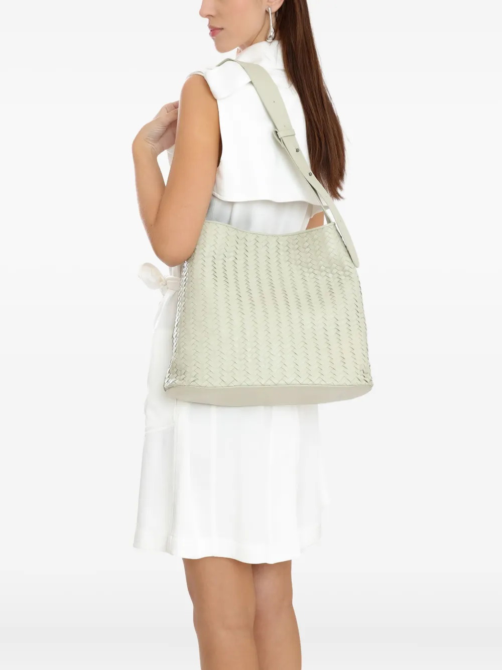 Sarah Chofakian Early shoulder bag - Beige