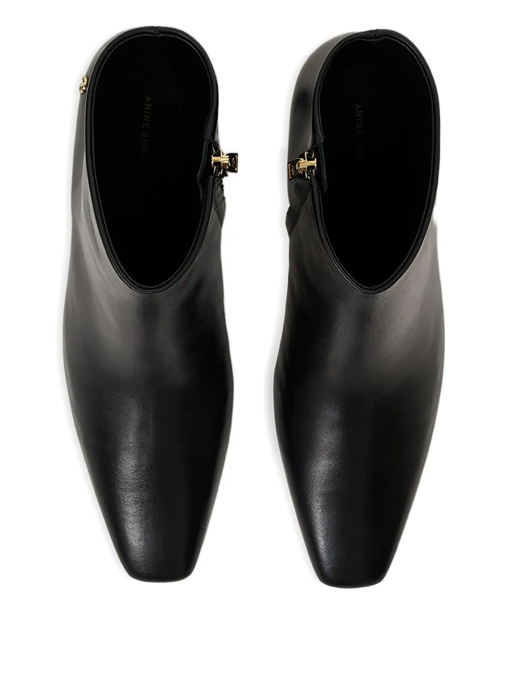 ANINE BING Jayden enkellaarzen Zwart