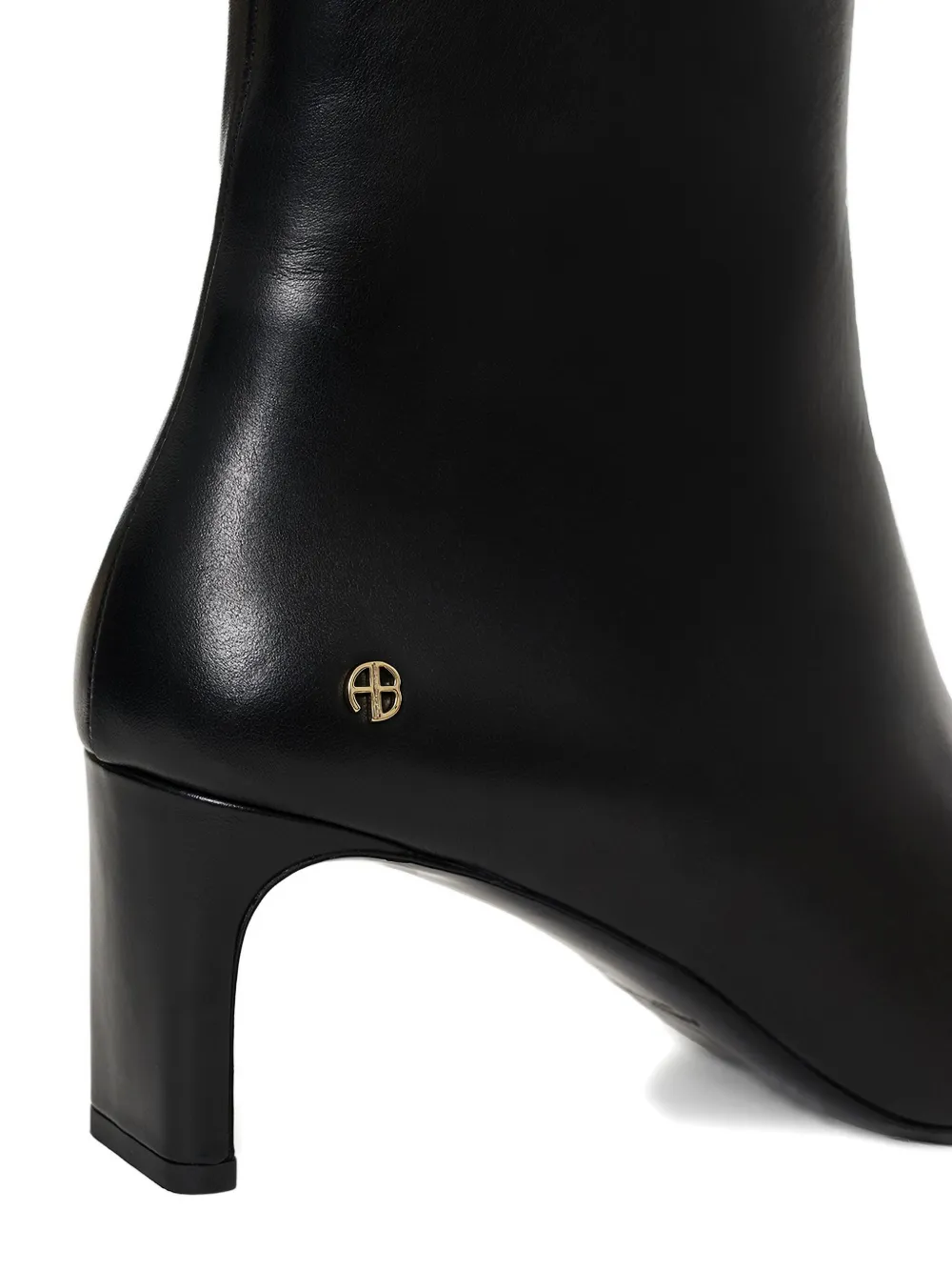 ANINE BING Jayden enkellaarzen Zwart