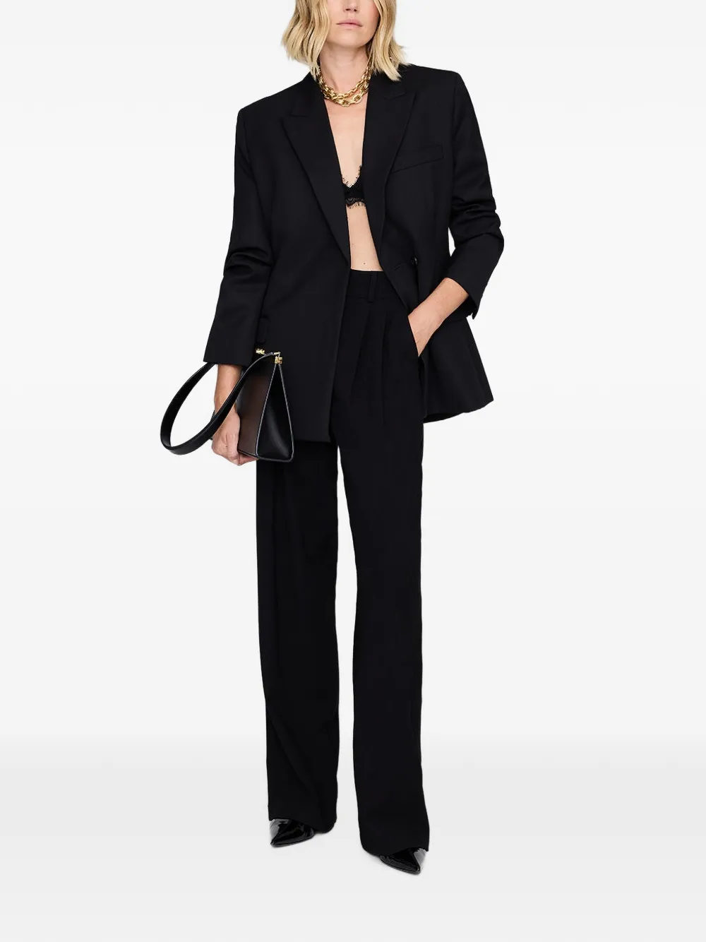 ANINE BING Aretha blazer Zwart