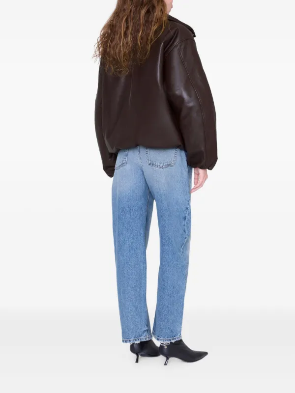 ANINE BING Jaqueta Cyrus | Marrom | FARFETCH BR
