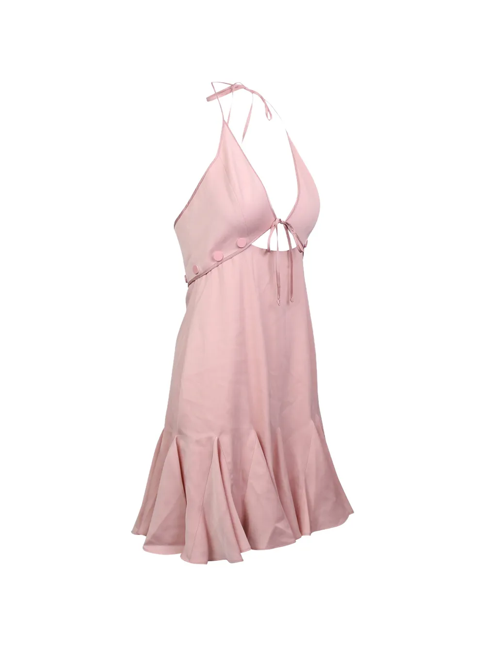  Opening Ceremony Halterneck Dress - Pink 