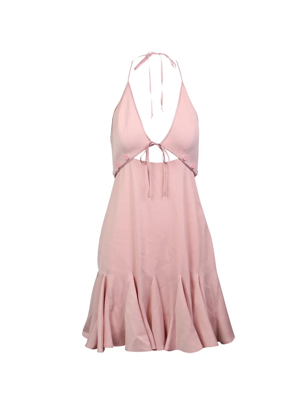 Opening Ceremony halterneck dress - Rosa