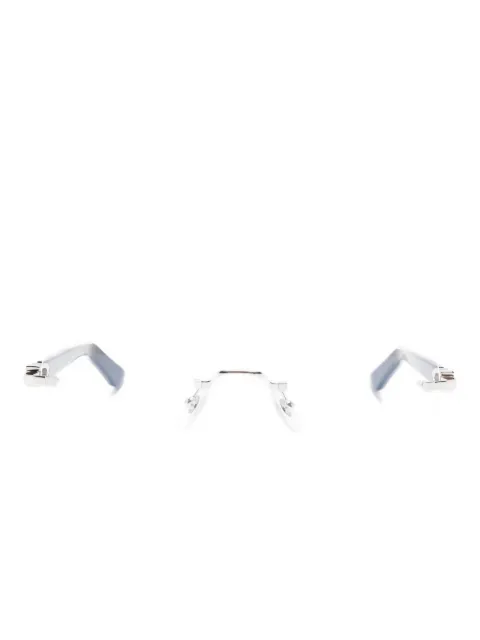 Cartier Eyewear rimless rectangle-frame glasses