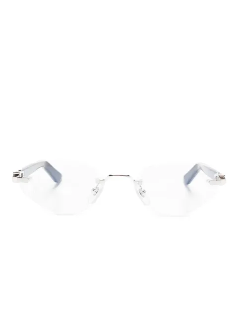 Cartier Eyewear rimless rectangle-frame glasses