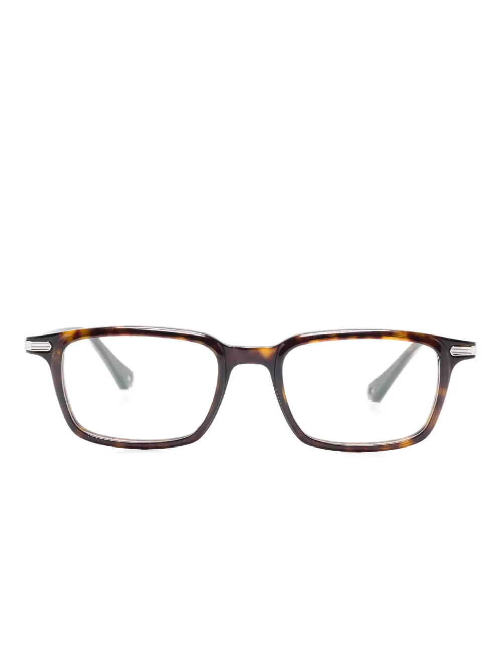 Cartier Eyewear rectangle-frame glasses | Brown | Image 1