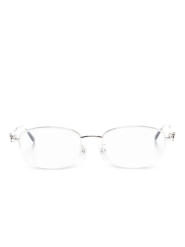 Cartier Eyewear Panthère De Cartier メガネフレーム | シルバー
