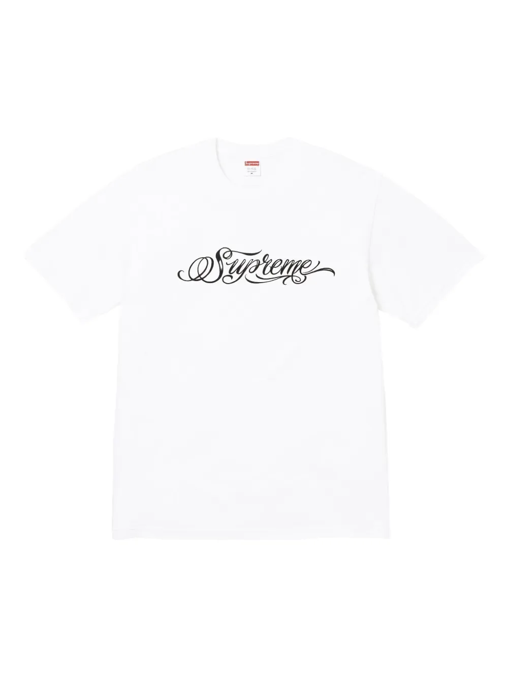 Supreme script T-shirt | White | Image 1