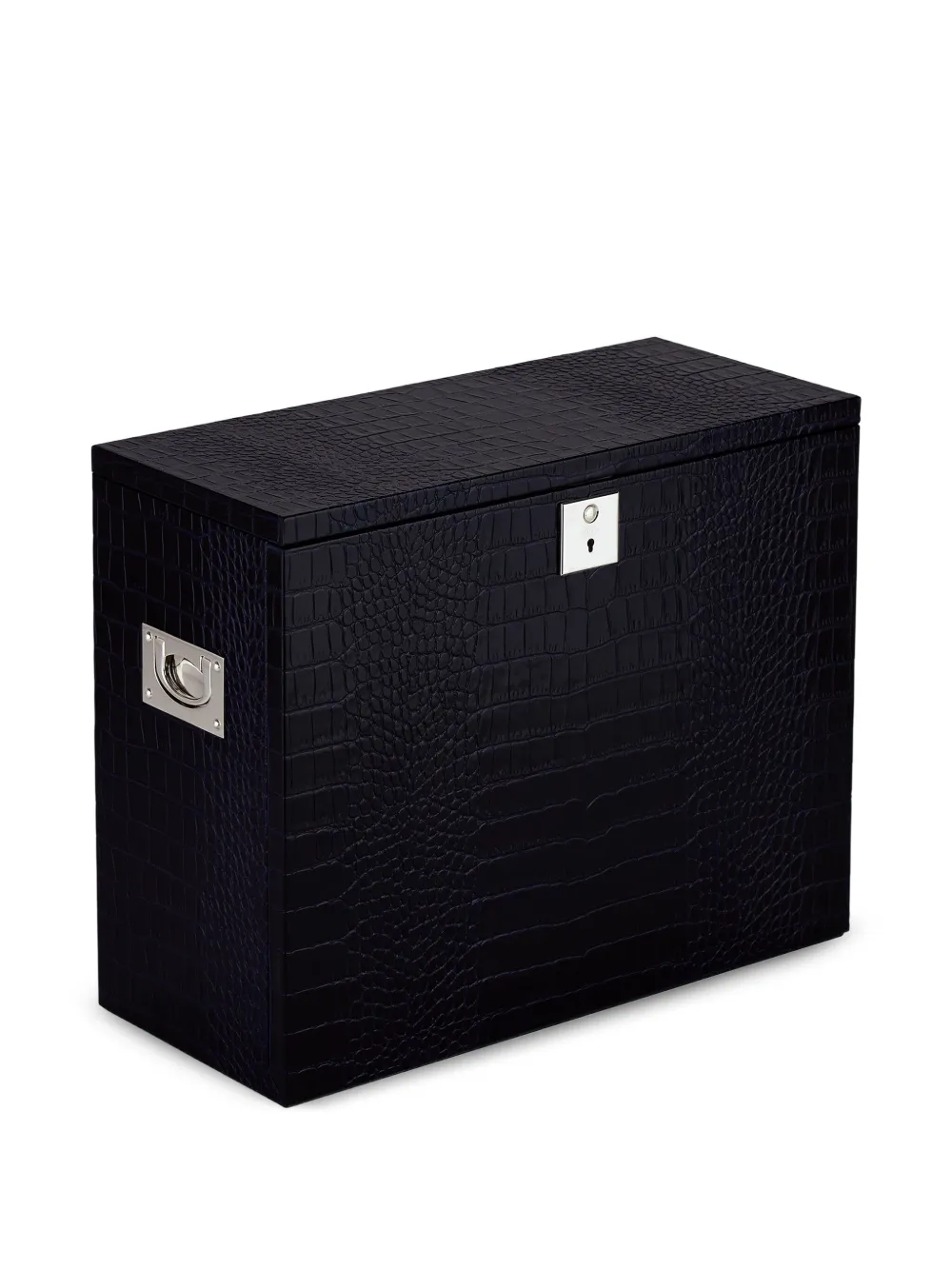 Smythson Mara crocodile-effect cocktail box set | Barware | Image 2