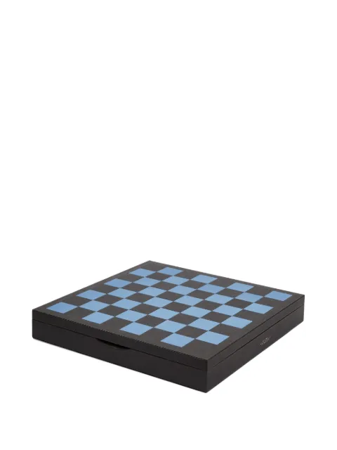 Smythson collector's chess panama games set