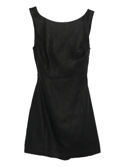 Faithfull the Brand Sofia boat-neck mini dress