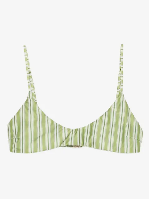 Faithfull Harper striped bikini top