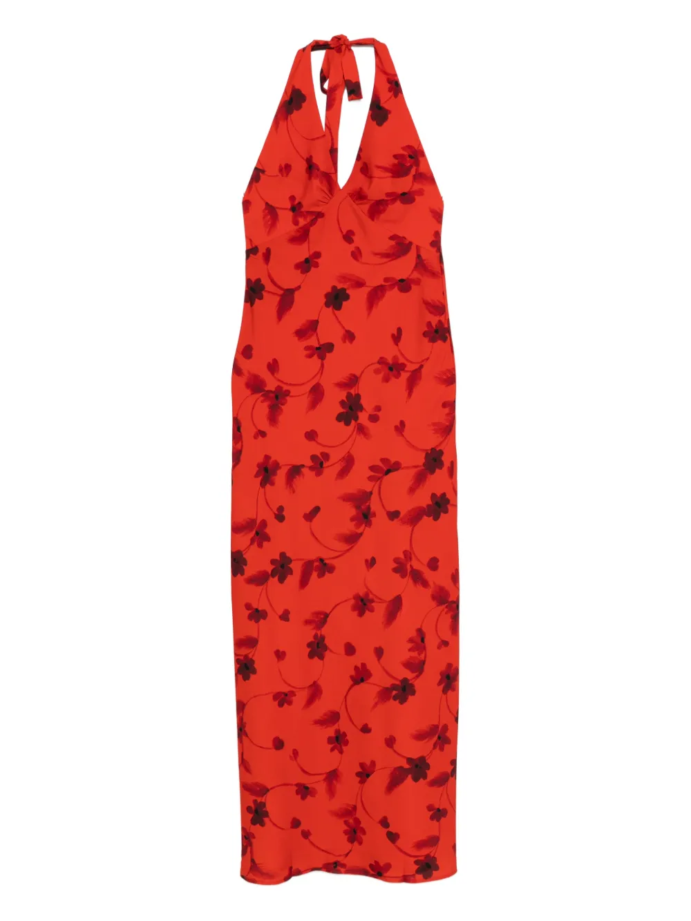 Faithfull The Brand Rosa Maxi Dress In Red