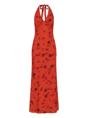 moon river halter dress Riverbend Halter Maxi Dress