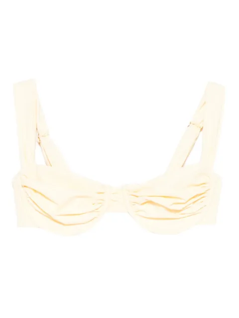 Faithfull the Brand топ бикини Sol со сборками