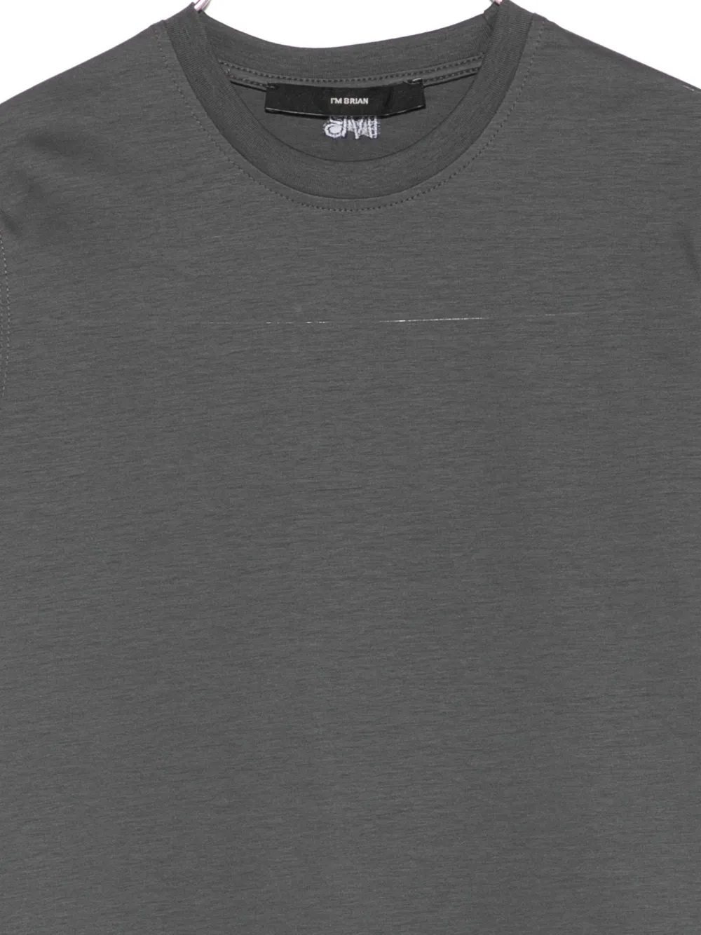 I'm Brian Cotton T-shirt In Gray