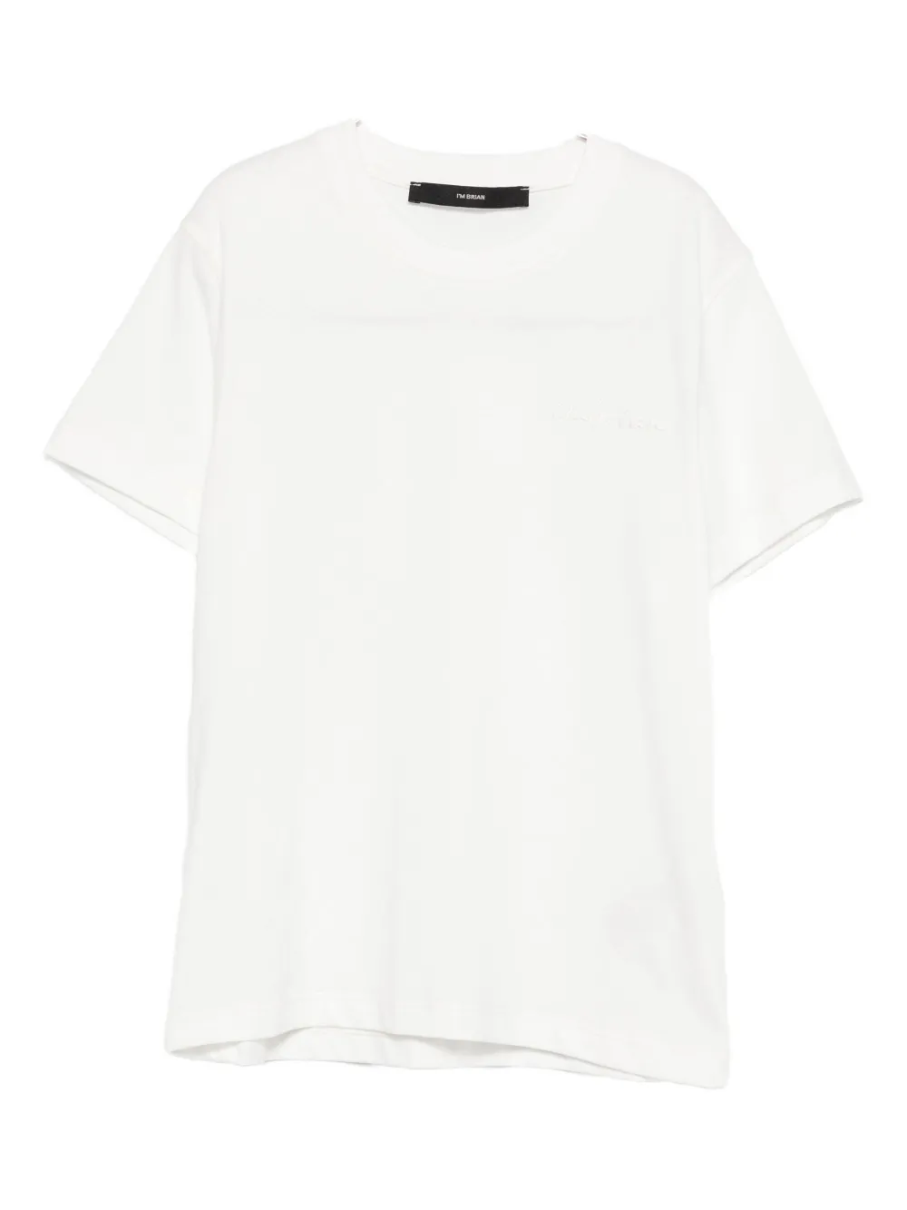 I'm Brian Cotton T-shirt In White