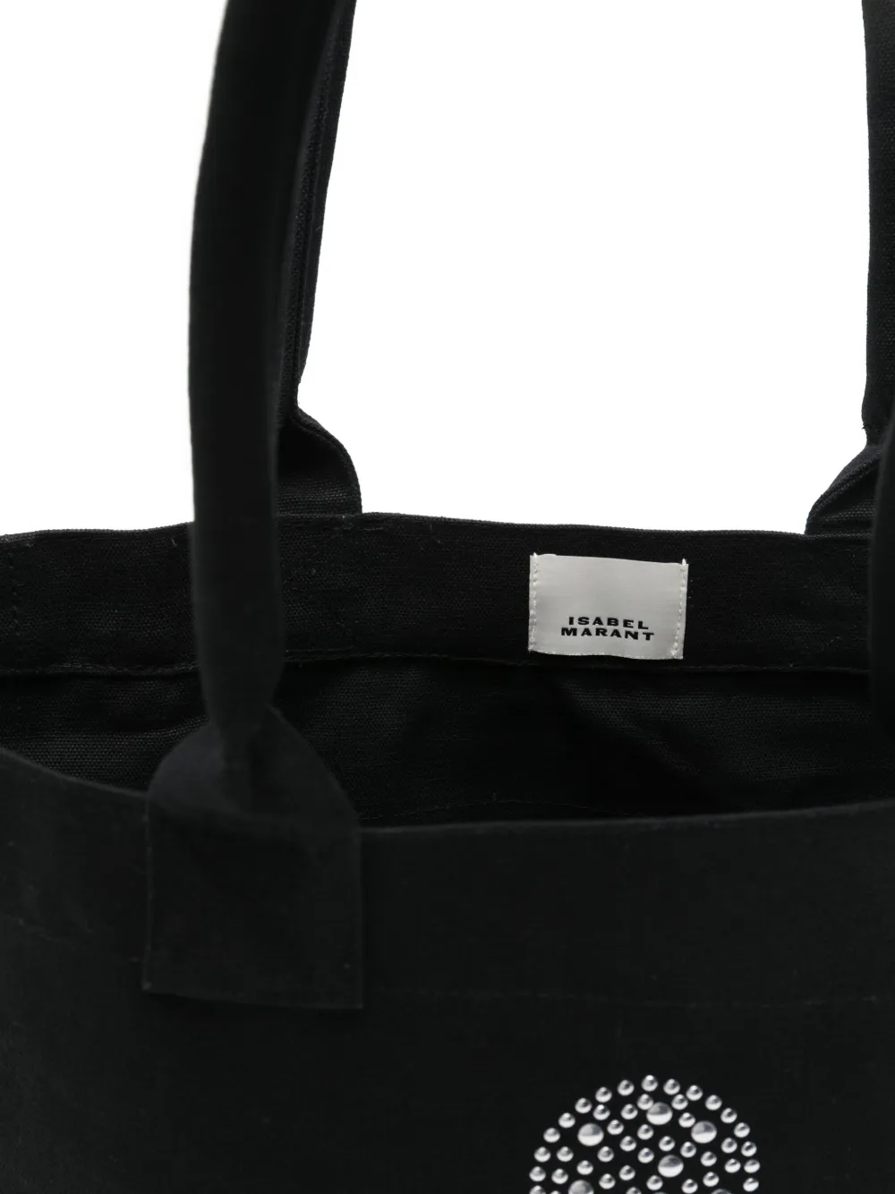 Isabel Marant Yenky Zipped Tote Bag In Black