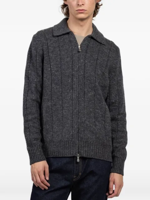 Gran Sasso zip-up cardigan