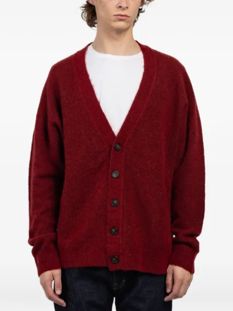 atomo factory V-neck buttoned cardigan