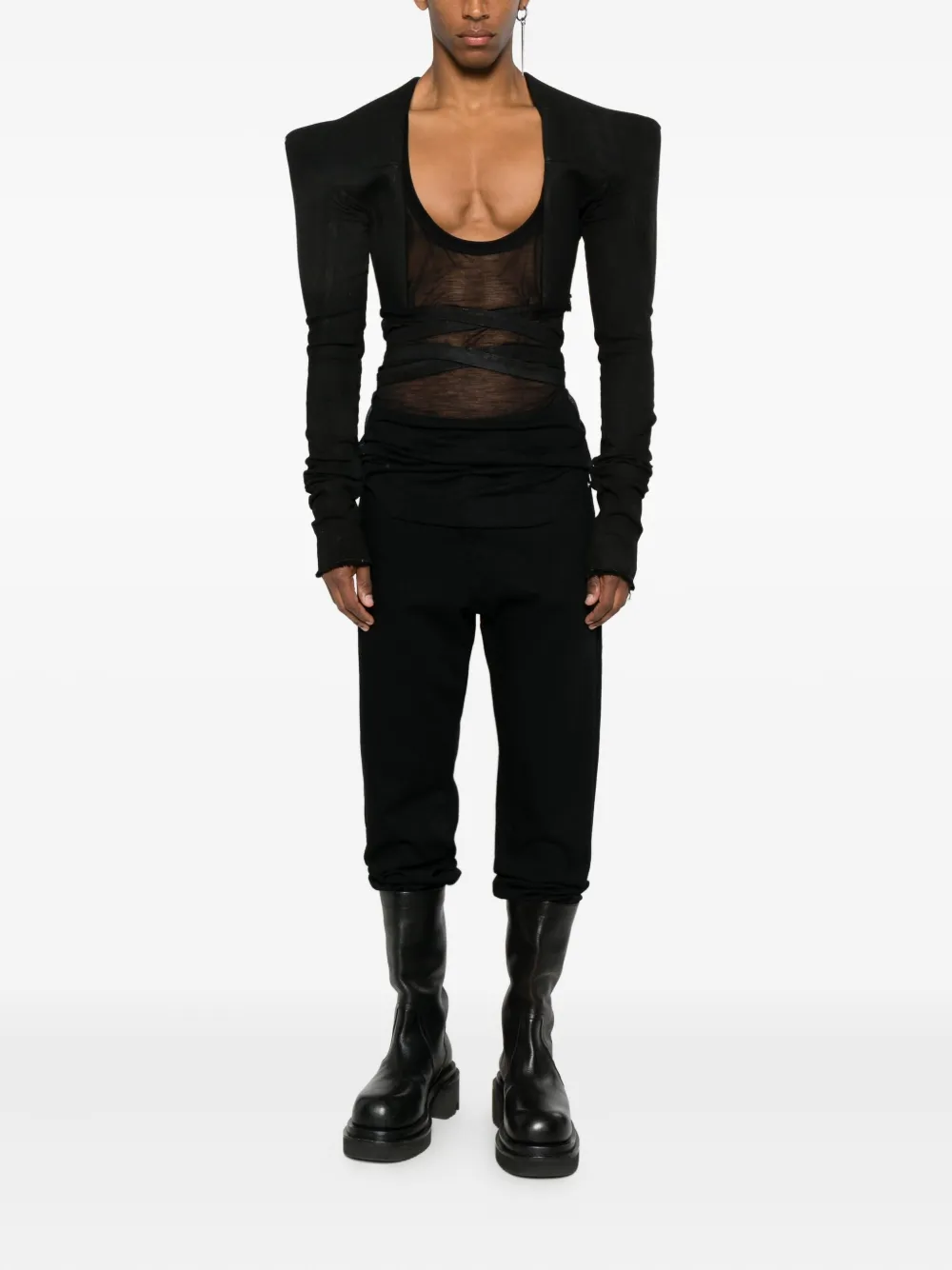 Rick Owens tie-fastening jacket | Bomber Jackets | Image 2