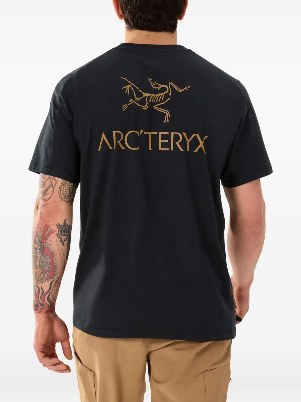 Arc'teryx Katoenen T-shirt met logodetail Zwart