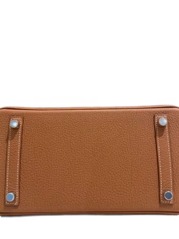 Hermès Pre-Owned 2025 Gold Birkin 25 Togo Palladium Hardware