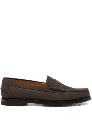 Tod's クロコダイルパターン ローファー | ブラウン | FARFETCH JP