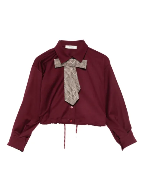 VICOLO tie-detail shirt