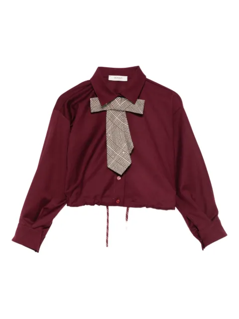 VICOLO tie-detail shirt