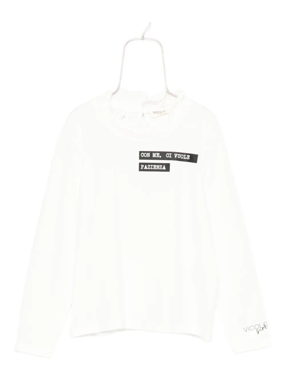 Vicolo Cotton T-shirt In White