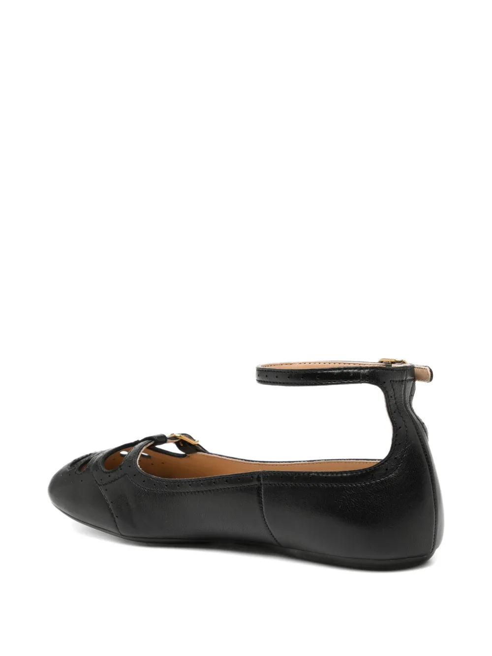 Chloé Misty Flats In Black