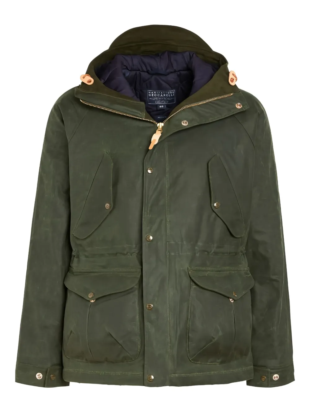 Ceccarelli New Fisherman flap-pocket jacket - Verde